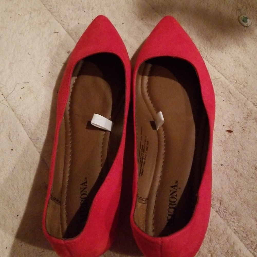 Red Flats Casual or Dressy!